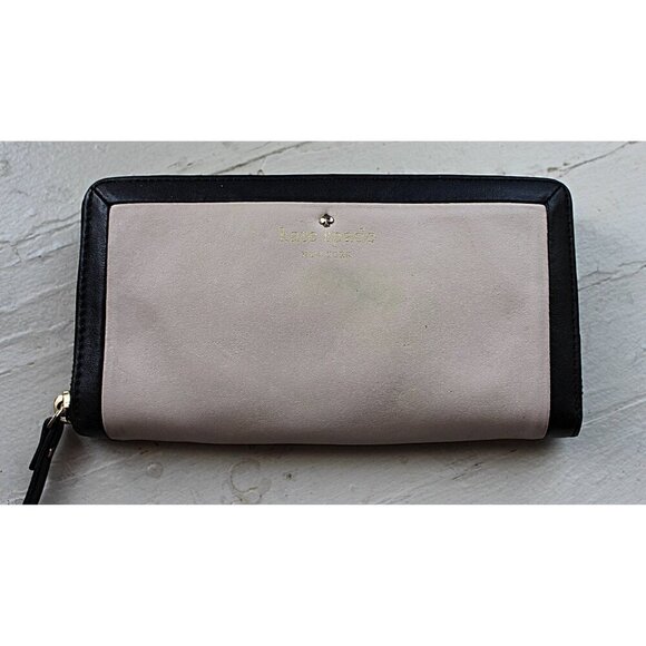 Bundle of 2 Kate Spade Wallets - Pre-Owned - Sunset Court Continental + ZIppy - Picture 4 of 14